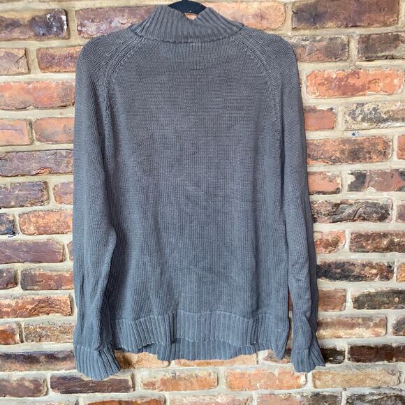 Phys.Sci Brown Turtleneck Knit Pullover Sweater Men's Size Medium - Picture 4 of 4